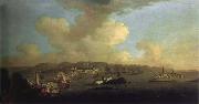 Monamy, Peter The Capture of Louisbourg oil on canvas